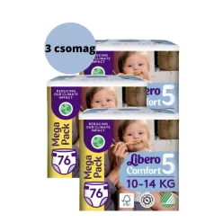 Libero Comfort 5  10-14 kg  228db MEGA (3 csomag)