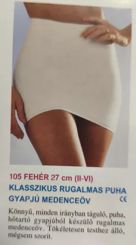 Rugalmas puha gyapjú derékvédő medenceöv Scudotex S-105