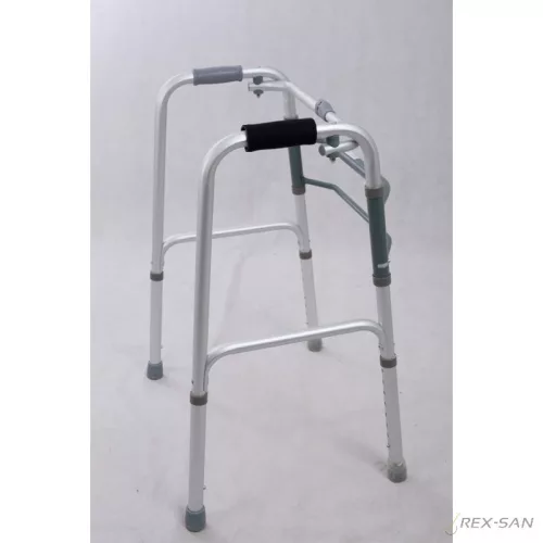 RS-03 Állítható összecsukható járókeret eloxált (rendelhető mennyiség: 1 karton= 4 db)