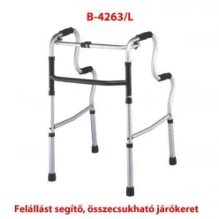 Felállást segítő összecsukható járókeret