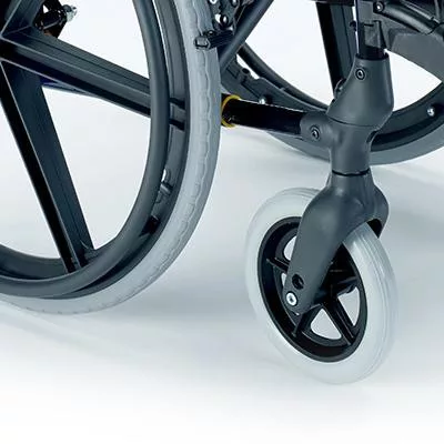 B-4200/P önhajtós mechanikus, összecsukható kerekesszék, 49 cm ülésszélesség