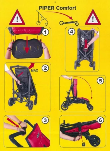 PIPER Comfort gyermek kerekesszék ajándék napvédővel