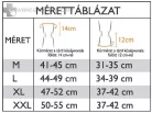 QMED x-Tape Térdszorító kompressziós tape-pel M-es