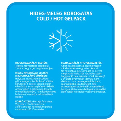 HIDEG-MELEG BOROGATÁS 14X13 CM (EP kártyára adható)