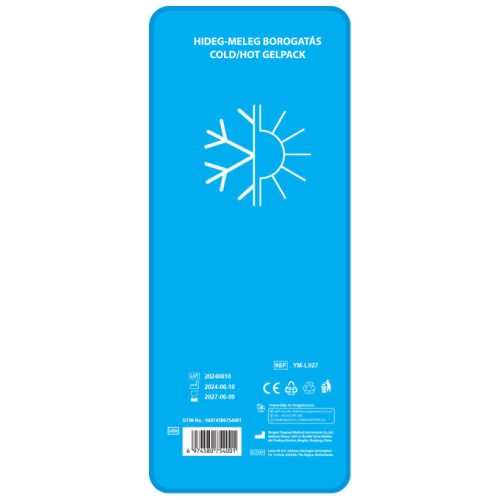 HIDEG-MELEG BOROGATÁS 29X12 CM (EP kártyára adható)