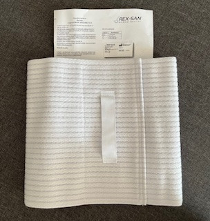 RB-33/A    Teljes felületén tépőzárazható haskötő 