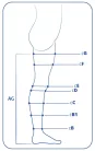 Venoflex Micro női combfix FEKETE