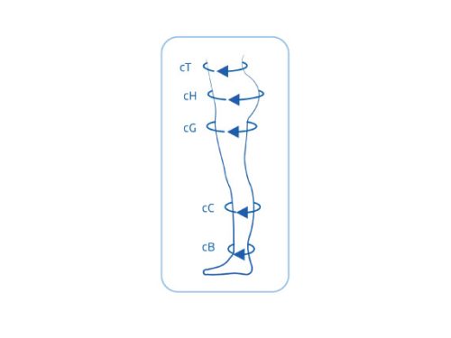 Venoflex Fast Len férfi zokni
