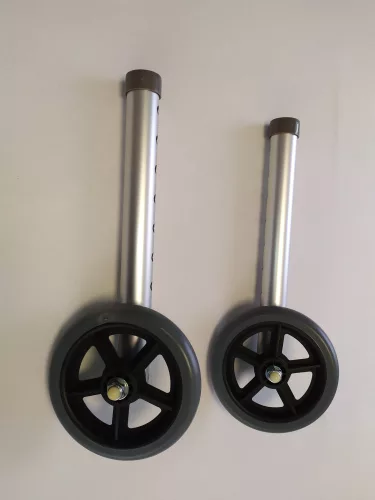 Herdegen 4in1 Multifunkciós járókeret kettő kerékkel, fix, lépegetős, összecsukható járókeret