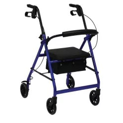   Könnyű, stabil Herdegen Alu-b. rollátor, 130 kg-ig, mindössze 6,5 kg