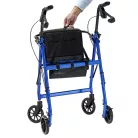 Könnyű, stabil Herdegen Alu-b. rollátor, 130 kg-ig, mindössze 6,5 kg