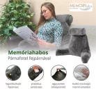 Memóriahabos párnafotel fejtámasztó párnával