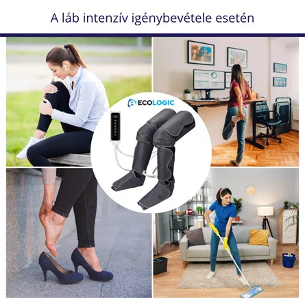 Légpárnás vénamasszírozó készülék