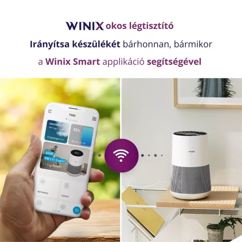 Winix T500 WIFI okos légtisztító készülék