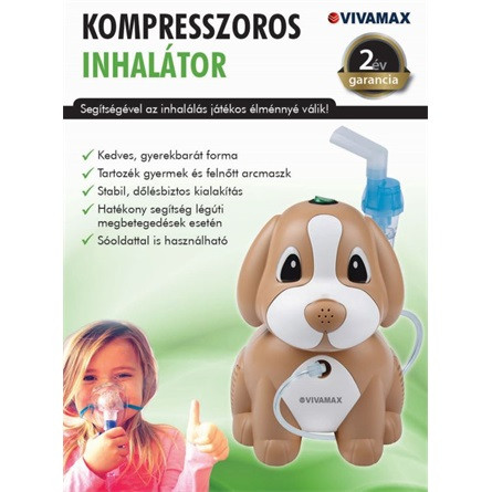 Kompresszoros inhalátor "kutya"