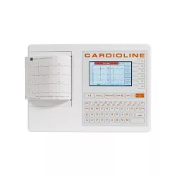   Cardioline 100S, 6 csatornás EKG készülék  Glasgow interpretációval