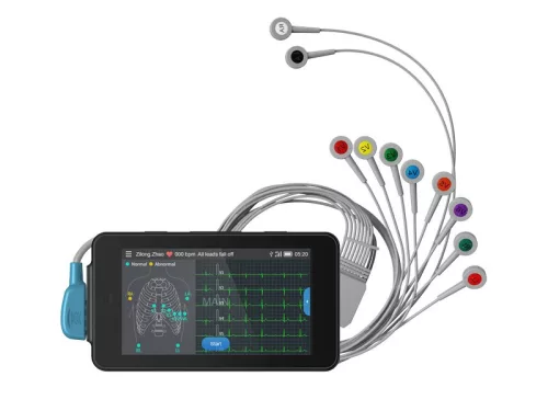 PCECG-500   12 elvezetéses mini EKG
