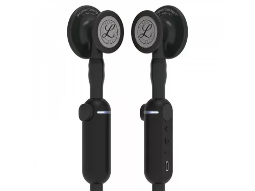 Fonendoszkóp Littmann Core digitális elektromos fekete, 69 cm 8490
