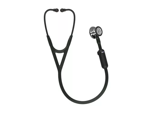 Fonendoszkóp Littmann Core digitális elektromos fekete, tükör fej 69cm 8869