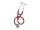 Fonendoszkóp Littmann Cardiology IV borvörös 6184