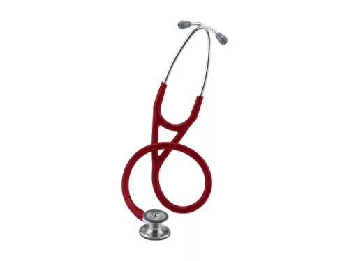 Fonendoszkóp Littmann Cardiology IV borvörös 6184
