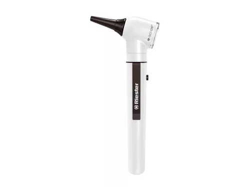 x Otoszkóp Riester e-scope FO LED /2110-203 fehér / 2110-203 fehér