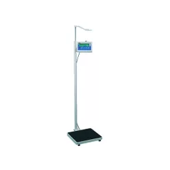   Mérleg állványos magasságmérővel, LCD kijelző,  EU hiteles