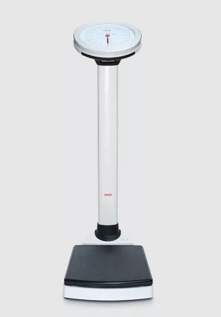 x  Mérleg állványos mechanikus Seca, kerek számlapos BMI / 7567021004