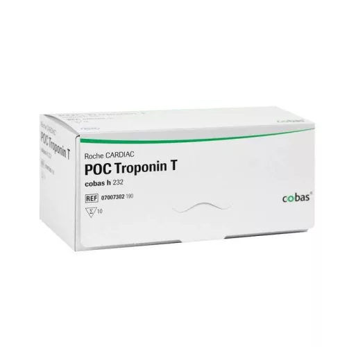Tesztcsík Cardiac Poc Troponin T 10db / 07007302190