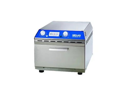 Hőlégsterilizátor 4,5 L MELAG  75 / 1 tálcával  _  ME00075 + ME02075