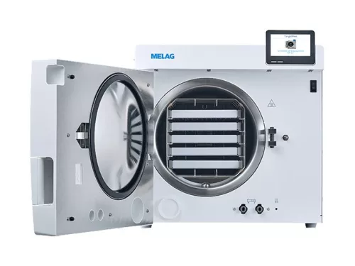 Gőzsterilizátor Melag, 23 literes / Vacuclave 123, 3 tálcával _ ME10123 +3 pcs ME00230