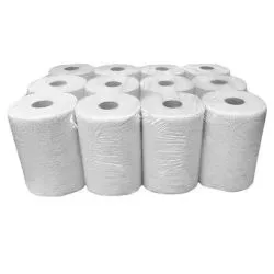 Törlő papír hengeres 80% cell, 2 rétegű 14 cm x 20 cm R04.0004P50REX