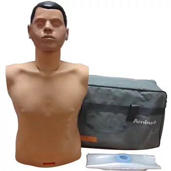 Lélegeztető AMBU Sam kompressziókijelző mutatóval 268 003 000 (1db cser. arcrész+25db fejzsák)
