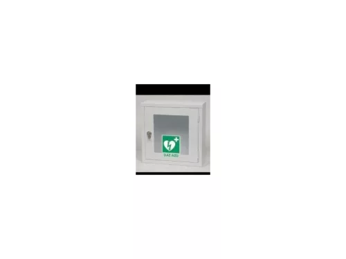 Defibrillátor fém fali kabin riasztóval Saver One_/ SAV-C0961 beltéri, zárható
