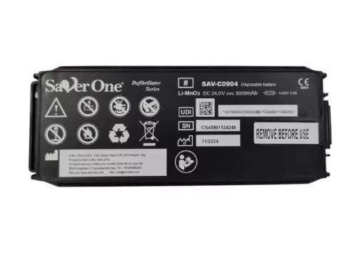 Defibrillátor elem Saver One ÚJ  / SAV-C0904