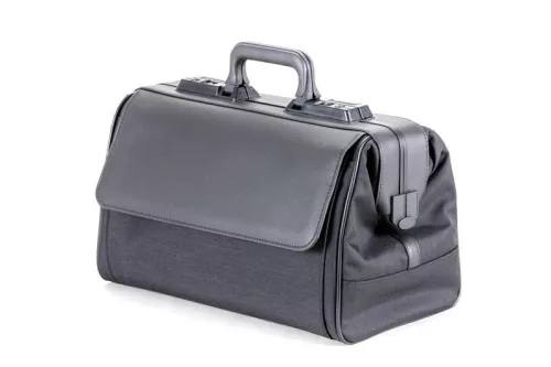 Táska Dürasol Rusticana Nylon 8161 fekete / Nagy 2 zsebes