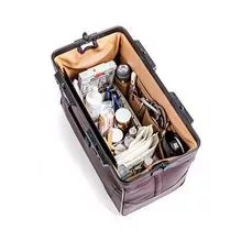 Táska Dürasol Rusticana bőr 8031 bordó / Kicsi 2 zsebes