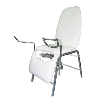 Nőgyógyászati vizsgálóasztal festett /1-fehér / festett /1-fehér