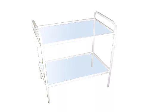 Műszerasztal 50x60 fix / 13.01 üveglapos