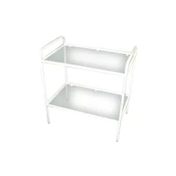 Műszerasztal 50x80 fix / 13.02 üveglapos