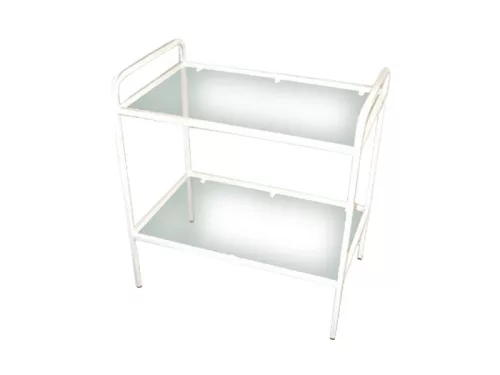 Műszerasztal 50x80 fix / 13.02 üveglapos
