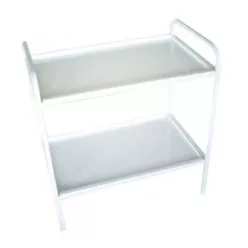 Műszerasztal lemezlapos 50x80 fix / 13.12