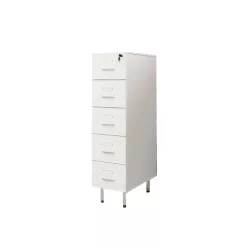   Szekrény kartoték 5 fiókos / fém fiókkal / fém fiókkal / A-5 fekvő / 35x51x131