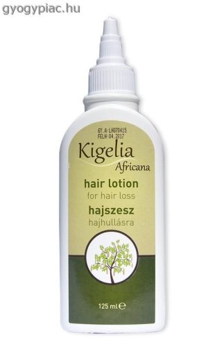 Kigelia termék hajszesz hajhullás és zsíros fejbőr kezelésére