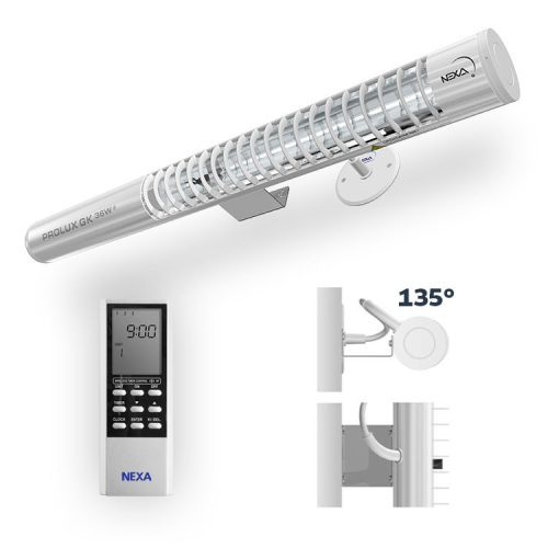 PROLUX G ® K36W DO direkt germicid lámpa távirányítóval