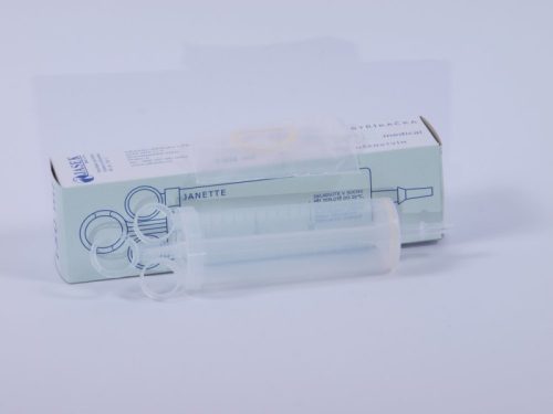 Farkas fecskendő  150 ml sterilizálható műanyag