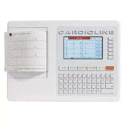   EKG Cardioline 200S / 12 csatornás, többször használatos kiegészítőkkel