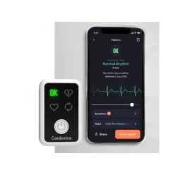 Hordozható EKG Cardionica, hordható aritmiaszűrő