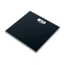 Beurer GS 10 BLACK (fekete) üvegmérleg 5 év garancia 