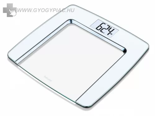 Beurer GS 490 White üvegmérleg 5 év garanciával